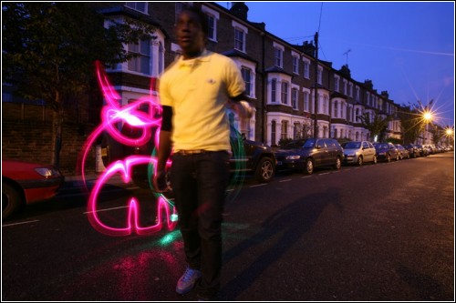 �������� ��������. Lightwriting