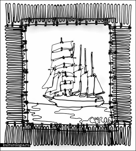 Проволочные произведения искусства