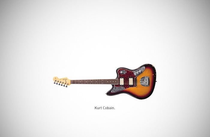 Гитара Курта Кобейна в проекте Федерико Мауро