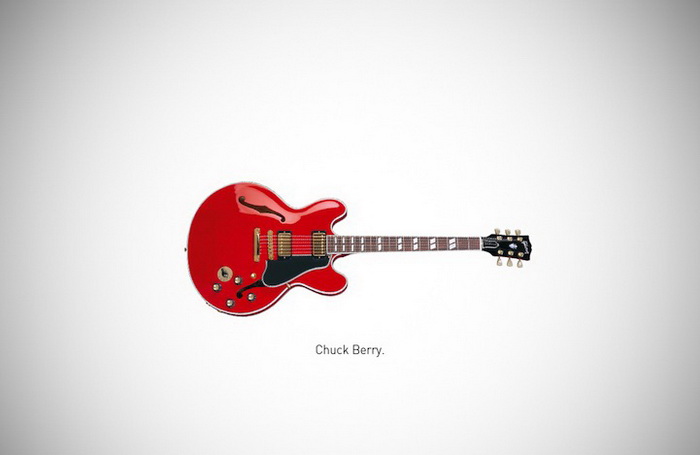 Гитара Чака Берри в проекте Федерико Мауро