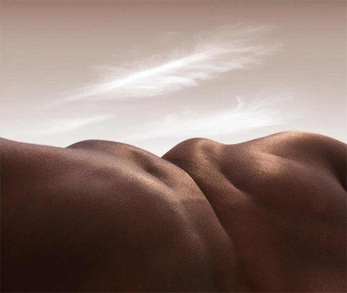 Bodyscapes. Серия фоторабот от Карла Уорнера