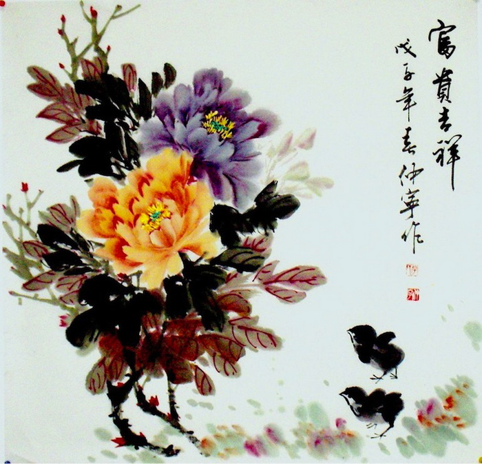 Акварельная живопись от Chuan-Hong Li