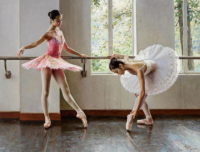 Красота балета в работах Гуань Цзэцзуй (Guan ZeJu)