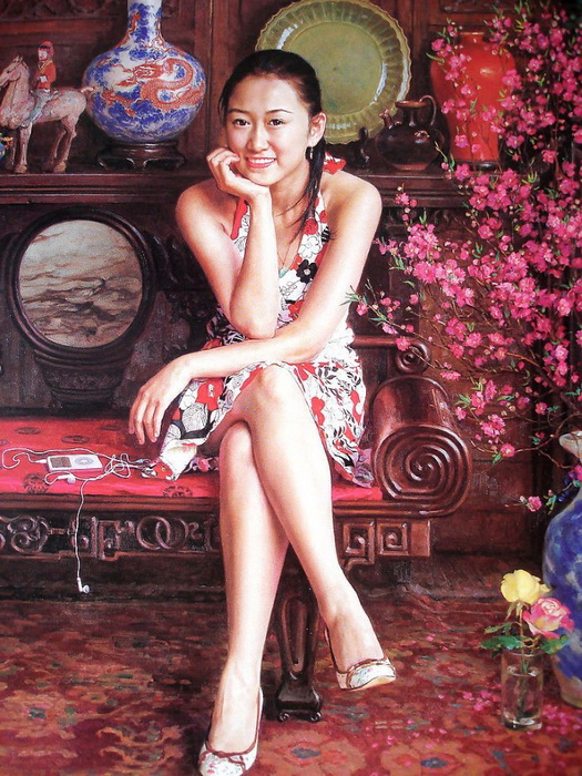 Очаровательные женские портреты от Гуань Цзэцзуй (Guan ZeJu)