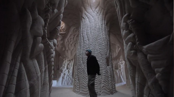 Рукотворные пещеры от скульптора Ра Паулет (Ra Paulette)