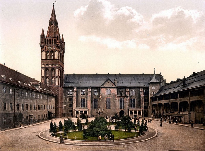 Замок в Кёнигсберг, 1900 год