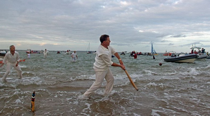 Крикет на воде: экстремальные игры англичан