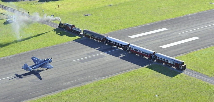 Необычный аэропорт в Гисборне