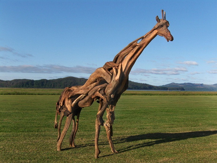 Скульптуры животных от Jeffro Uitto