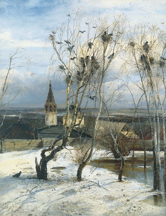 Алексей Саврасов, Грачи прилетели, 1871