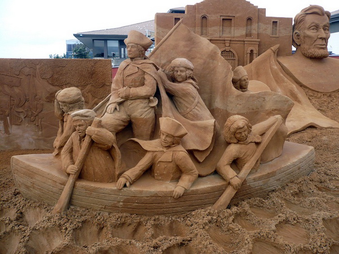 Скульптуры из песка от Сюзанны Раселер (Susanne Ruseler) 67184
