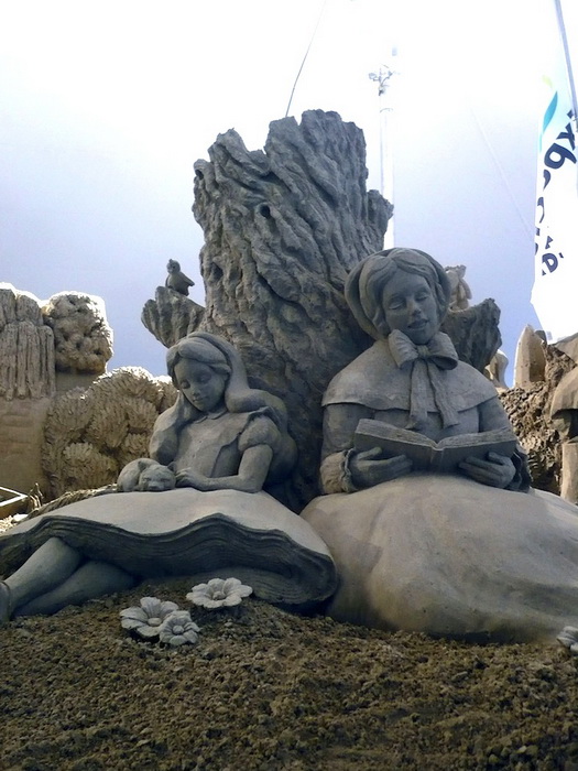 Скульптуры из песка от Сюзанны Раселер (Susanne Ruseler) 37897