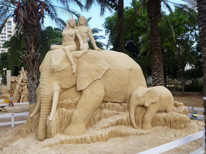 Скульптуры из песка от Сюзанны Раселер (Susanne Ruseler)