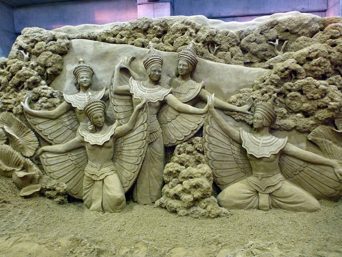 Скульптуры из песка от Сюзанны Раселер (Susanne Ruseler) 56649