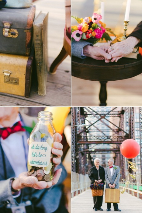 Романтическая фотосессия пары, прожившей в браке 61 год