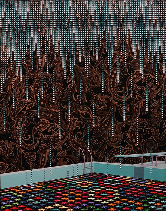 Все вперемешку оригинальный арт от американского художника David