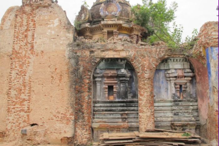 Уникальный разрушенный храм Уникальный разрушенный храм