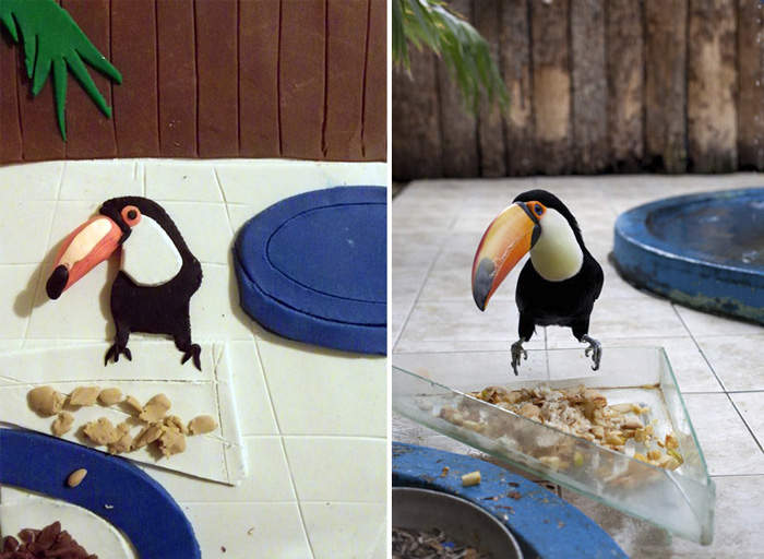 Tukan (2010) by Wolfgang Tillmans Play-doh by Eleanor Macnair