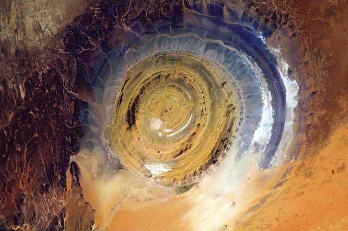Глаз Сахары, Мавритания.