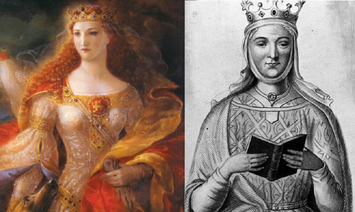 Алиенора Аквитанская - герцогиня Аквитании, королева Франции и королева Англии в XII веке.