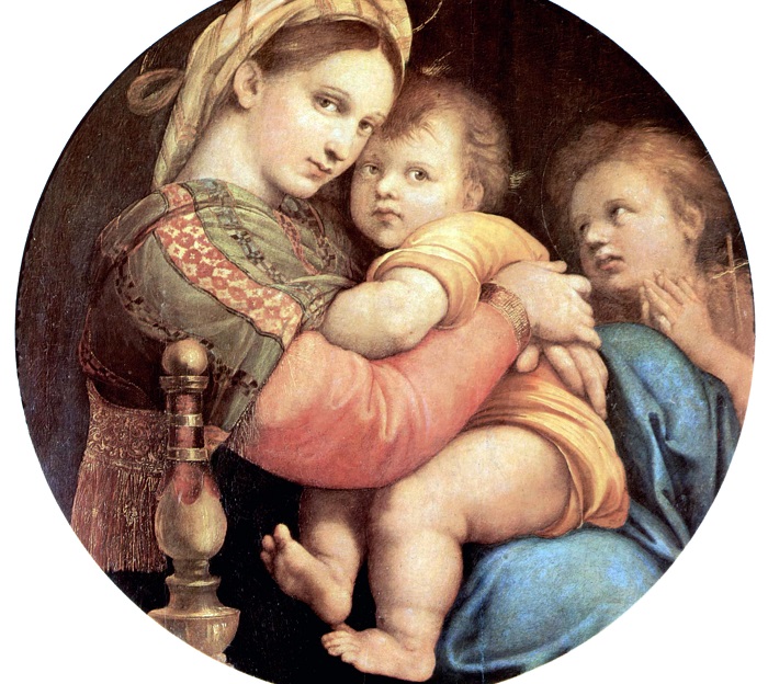 Мадонна в кресле. Рафаэль, ок. 1513-1514 гг. | Фото: ru.wikipedia.org.