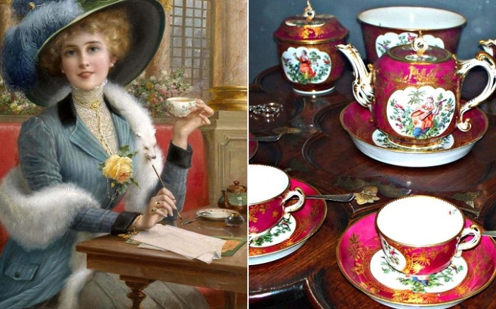 В Европе чай появился в XVI веке.