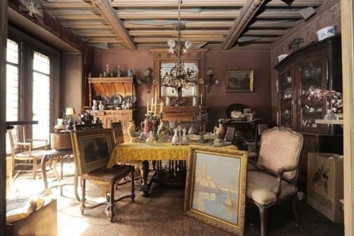 Квартира в Париже, которую не открывали 70 лет. | Фото: subscribe.ru.