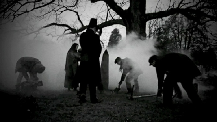 Иллюстрация эксгумации Мерси Браун. | Фото: elemaredesign.com.