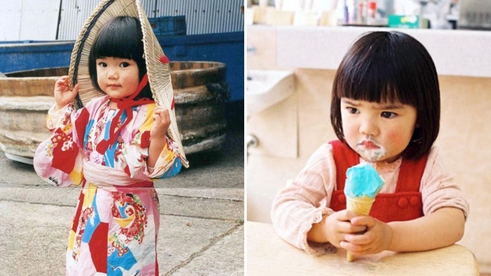 Румяная девчушка, покорившая сердца японцев. Автор фото: Kotori Kawashima.