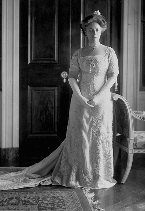 Хелен Луиза Тафт, жена Уильяма Тафта. 1909 год.