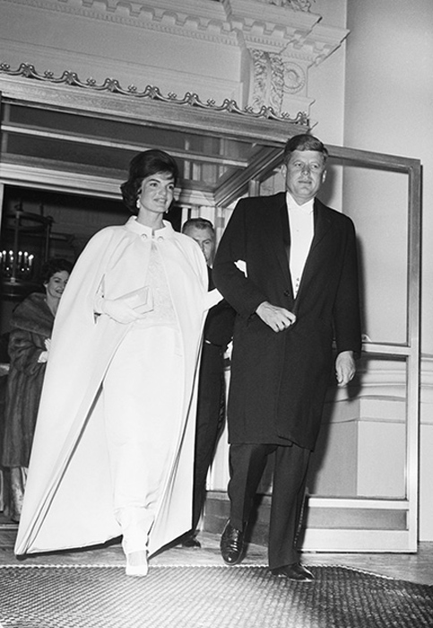 Жаклин Кеннеди, жена Джона Кеннеди. 1961 год.