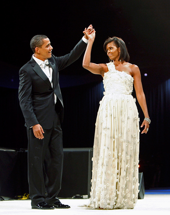 Мишель Обама, жена Барака Обамы. 2009 год.