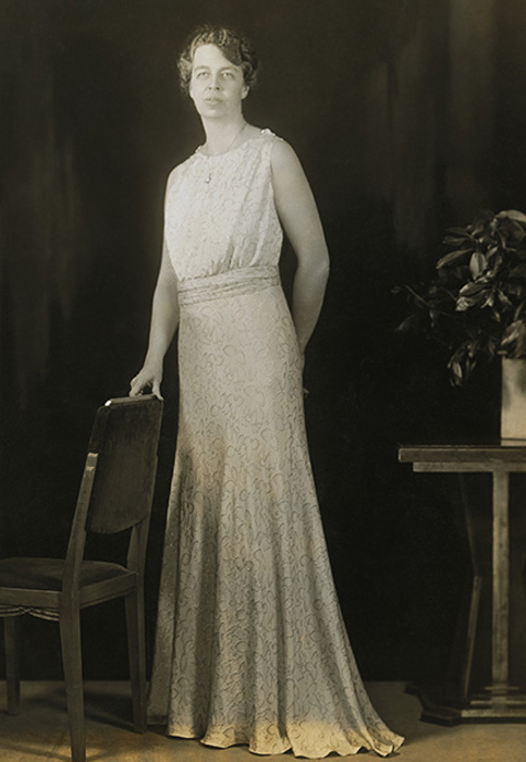 Элеонора Рузвельт, жена Франклина Рузвельта. 1933 год.