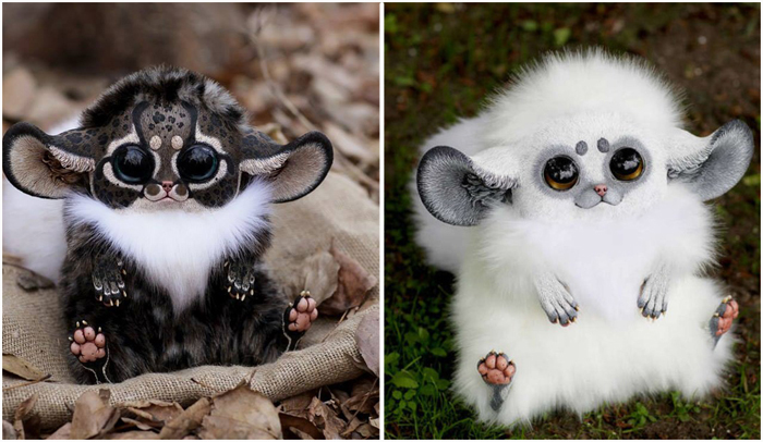 Милые монстрики от Santaniel.