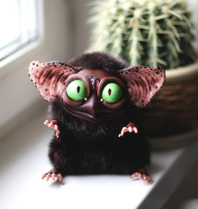 Черный гремлин. Автор: Santaniel.