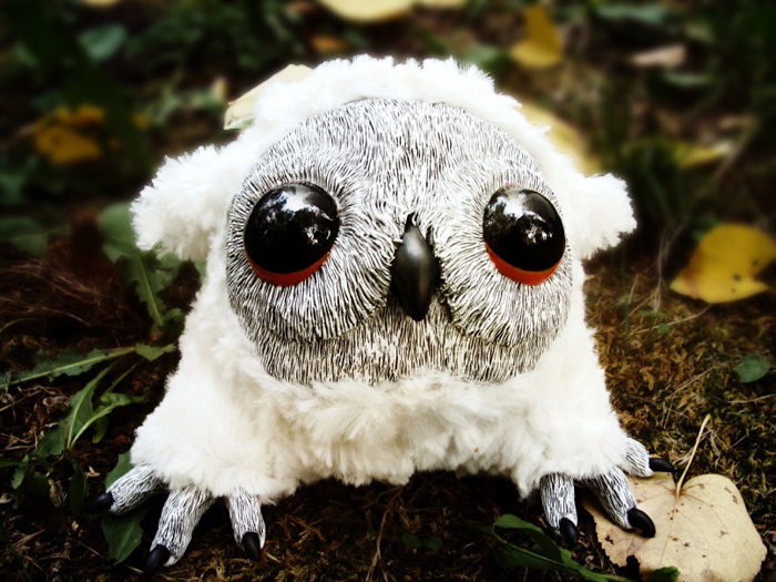 Пушистые куклы от Santaniel.