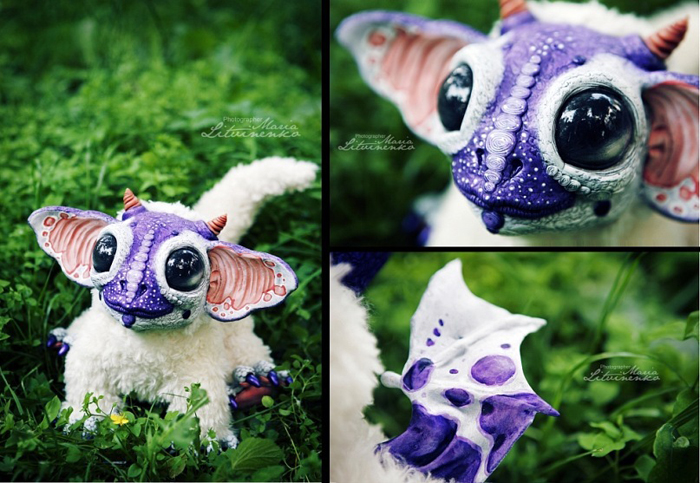 Маленький дракон. Автор: Santaniel.