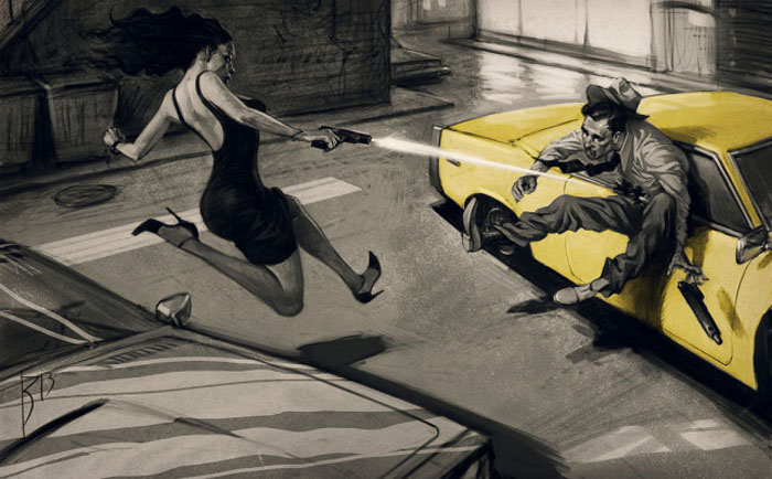 Перестрелка. Перестрелка.