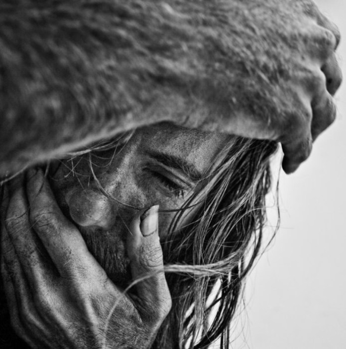 Портрет Энди.  Автор работ: фотограф Ли Джеффрис (Lee Jeffries).