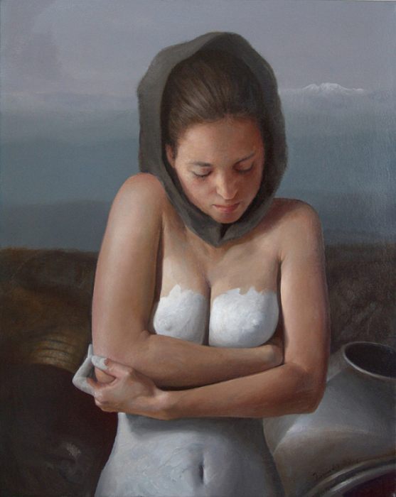 Сошествие Истаксиуатль (белая женщина). Сошествие Истаксиуатль (белая женщина).