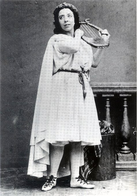 Полина Виардо в опере «Орфей».