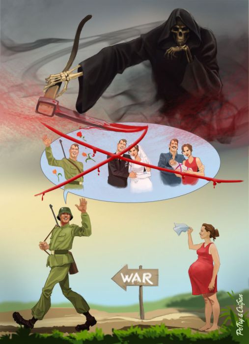 Будущее солдата. Авторы: Бoгдaн Пeтри (Bogdan Petry) и Хopия Кpишaн (Horia Crisan).