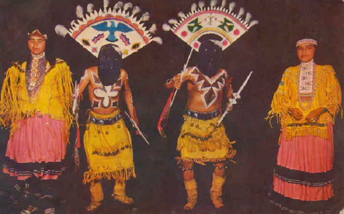 Индейские дьявольские танцы.