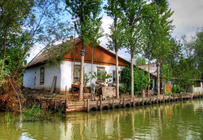 Уникальный городок на воде, который является главным выходом в Украинскую Дельту Дуная.