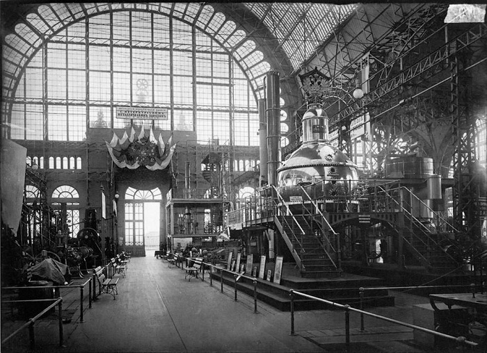 Машинный отдел Всероссийской художественно-промышленной выставки, 1896 год.