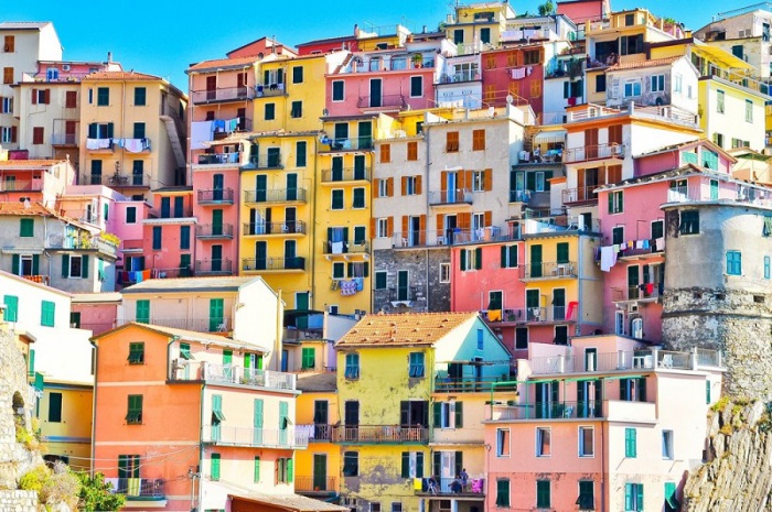 Знаменитые итальянские городки на побережье Генуэзского залива.