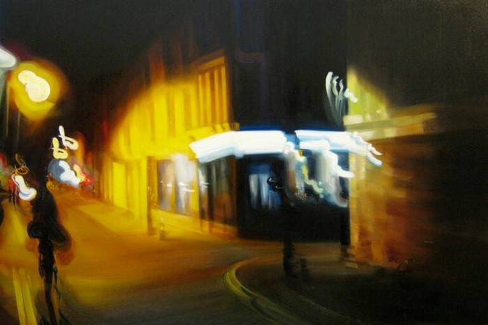 Пьянящее вдохновение ночного города в картинах Александры Пакулы