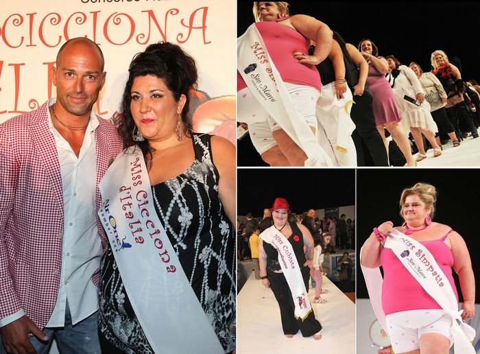 Miss Cicciona, конкурс красоты для толстых женщин