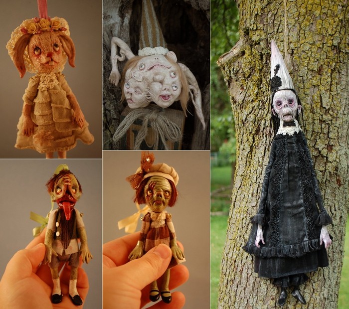 Куклы-зомби, куклы-монстры, куклы-трупы от Камиллы Млынарчик