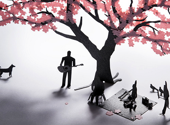 Разноцветные бумажные инсталляции от Мокеи Терада (Mokei Terada) Разноцветные бумажные инсталляции от Мокеи Терада (Mokei Terada)